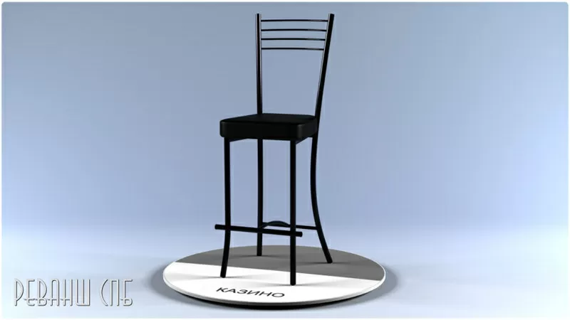 Барные стулья на металлокаркасе 7